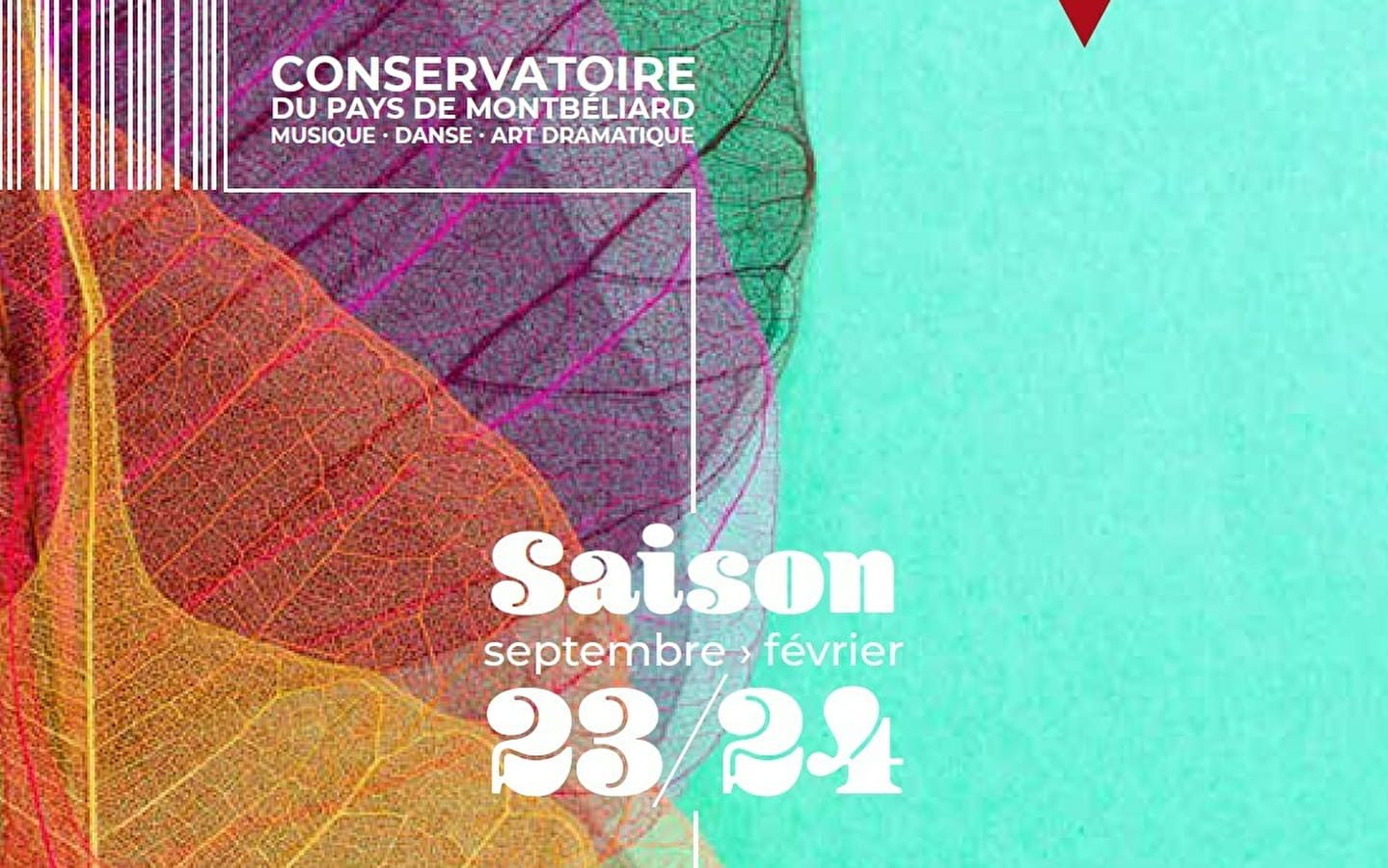 Conservatoire du Pays de Montbéliard: Programming September 2023 - February 2024
