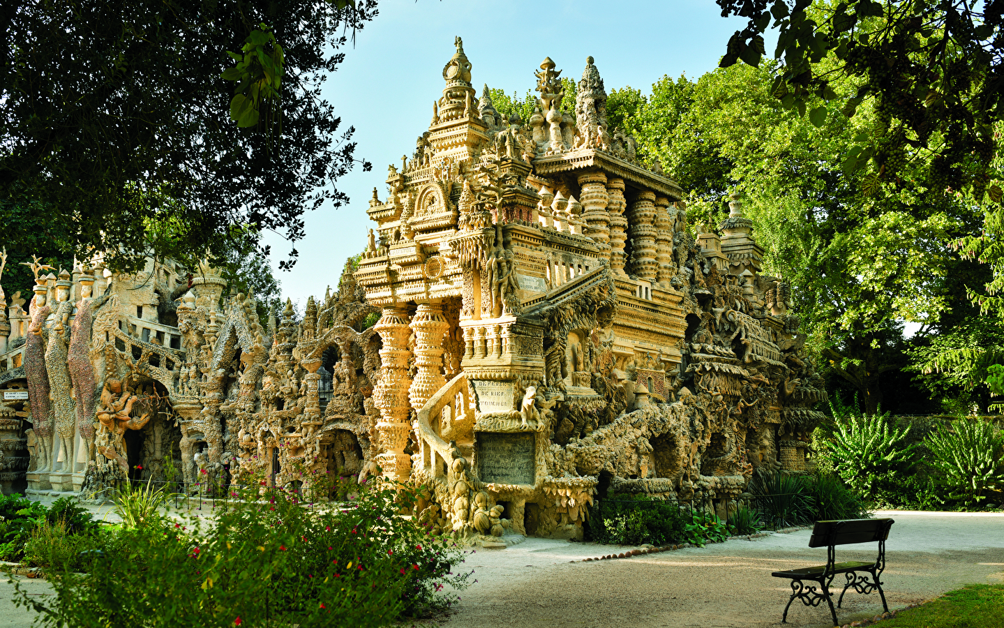 Hauterives excursion: Facteur Cheval's ideal palace and Charrières priory