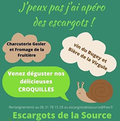 Apéro des Escargots à Vieu en Valromey