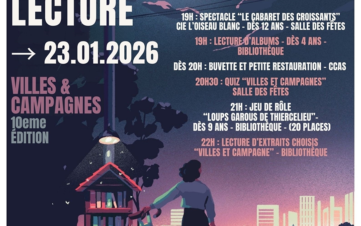 Nuit de la lecture à Chanay