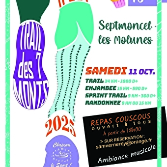 Trail des 7 Monts - SEPTMONCEL LES MOLUNES