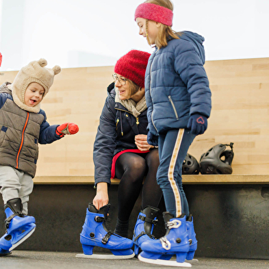 Multi-game morning at the ice rink
