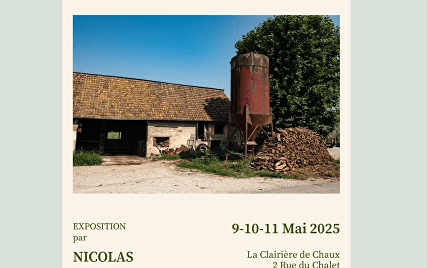 An exciting weekend: Open Bar - Nicolas Bellemont photo exhibition - Concert by Compagnie Samar