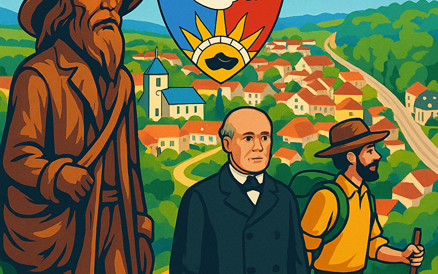 Guided tour: in the footsteps of Jules and Jean at Mont-sous-Vaudrey