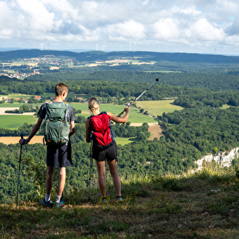 Walking loop - on the crests - CHAMPLIVE