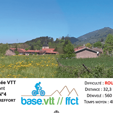 Circuit VTTAE n°4 (rouge) - Meillonnas-Treffort-Cuisiat