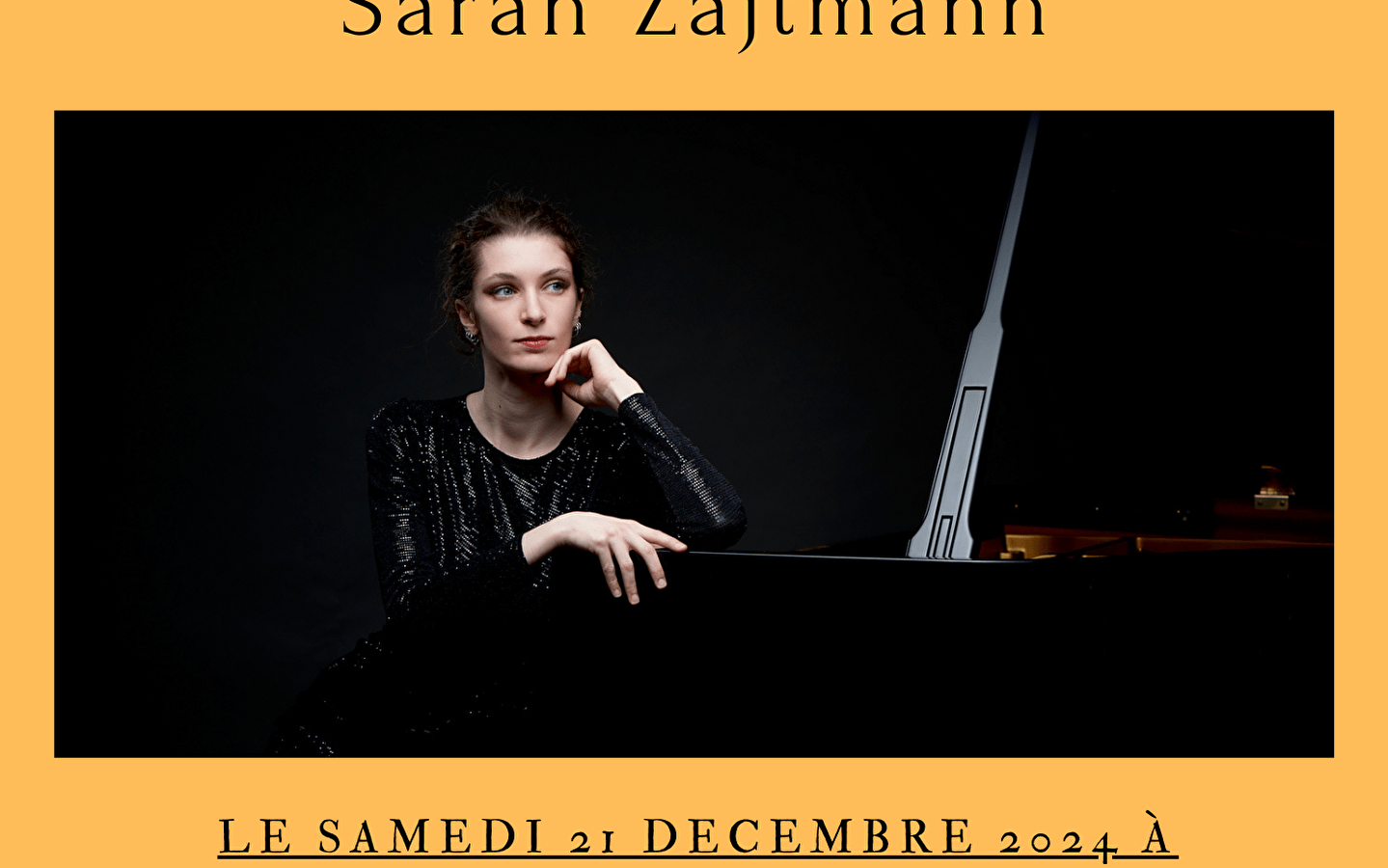 Sarah Zajtmann piano recital