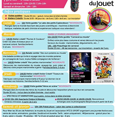 Guided tour of the Little Explorers' Lab