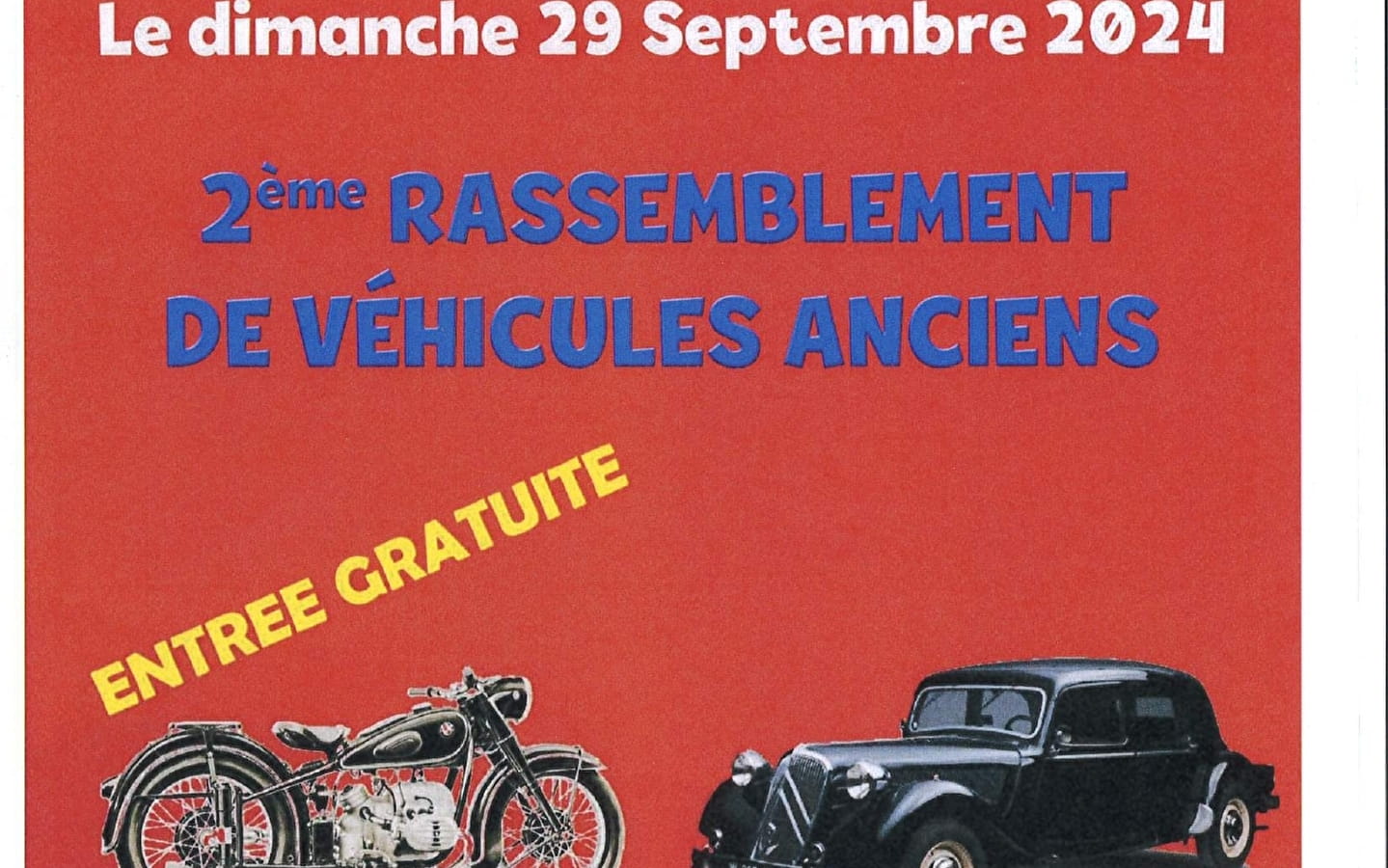 2nd Gathering of vintage vehicles