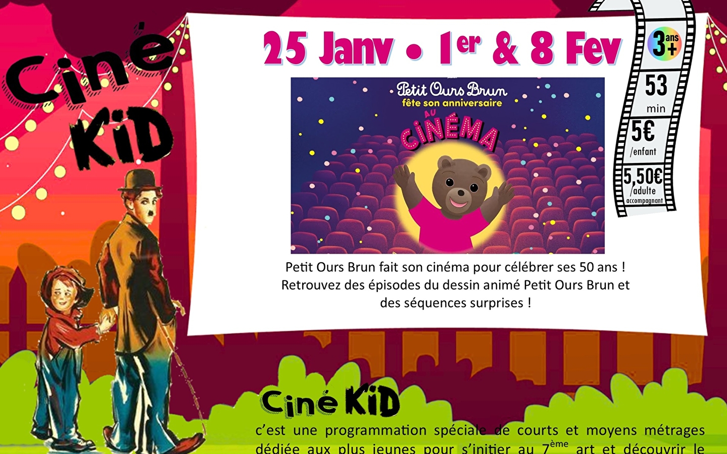 Ciné Kid - Little Brown Bear celebrates his birthday