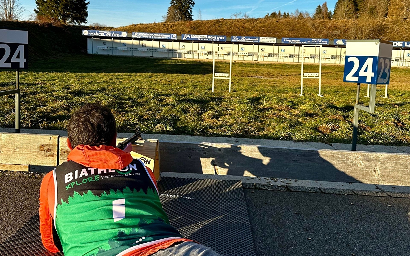 Biathlon group lessons at 10 metres