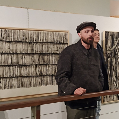 Art exhibition - 'Par chez moi, la nature encrée. Simon Bichet