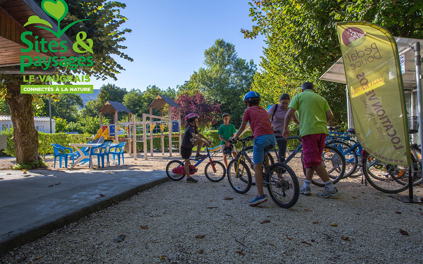 Location de vélos au camping Le Vaugrais