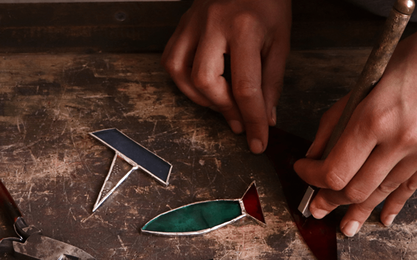 Stained glass workshop