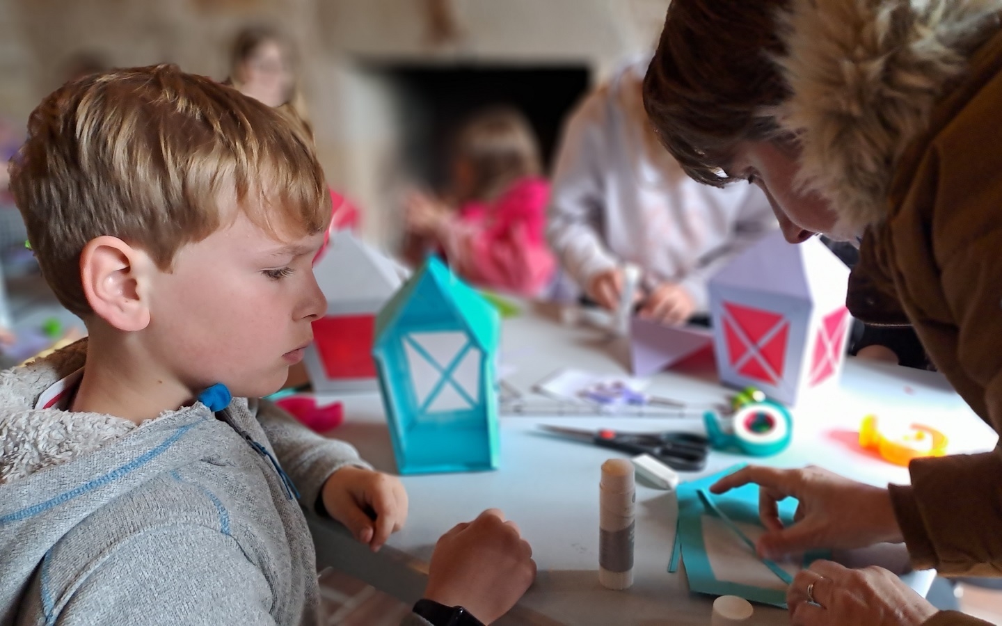 Family workshop - 'Light up my lantern'.