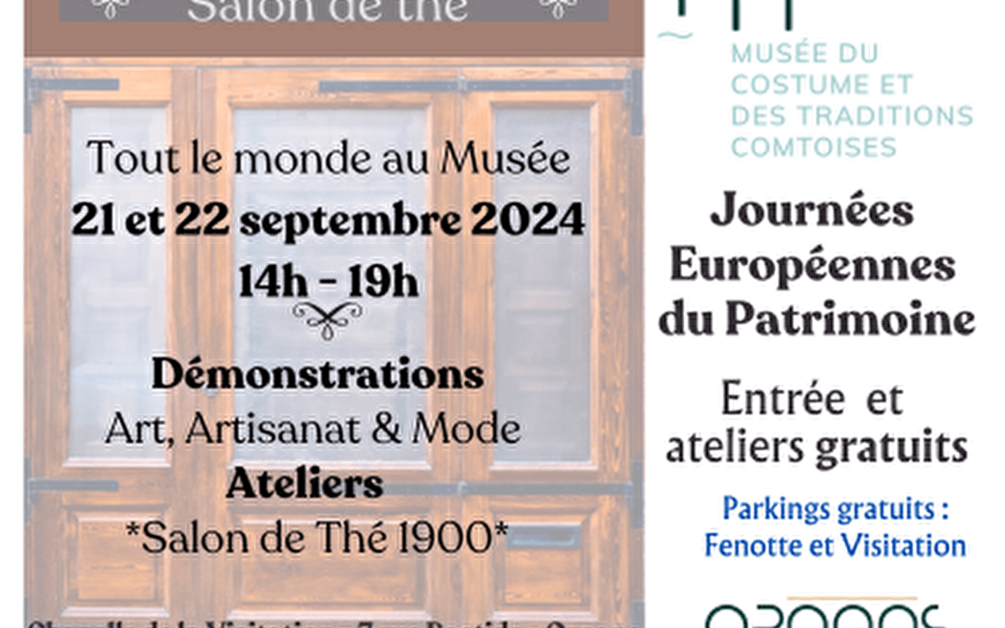 European Heritage Days at the Musée du Costume et des Traditions Comtoises