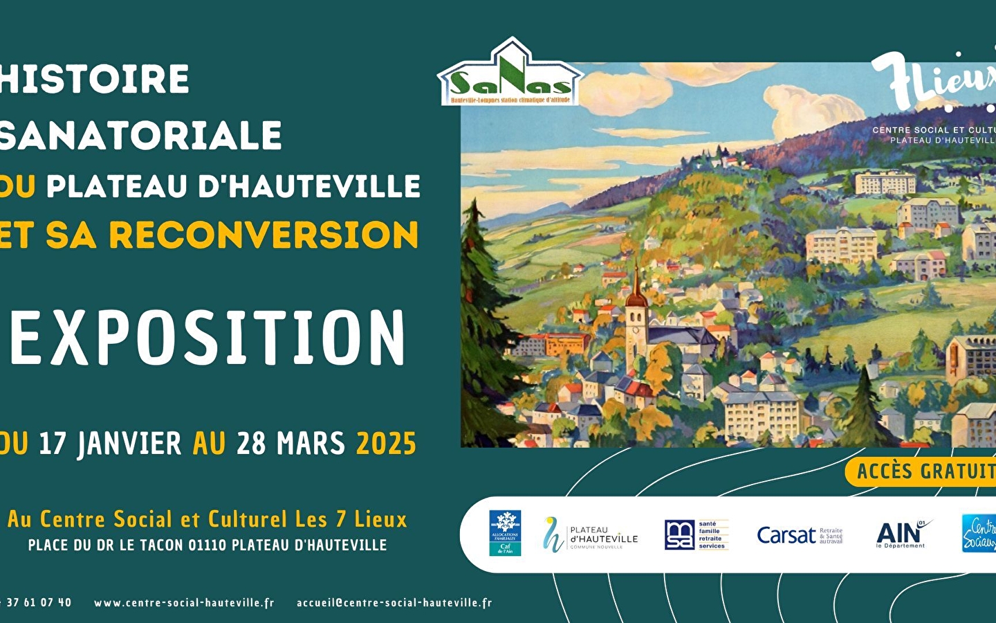 Exposition - Histoire sanatoriale du Plateau d'Hauteville