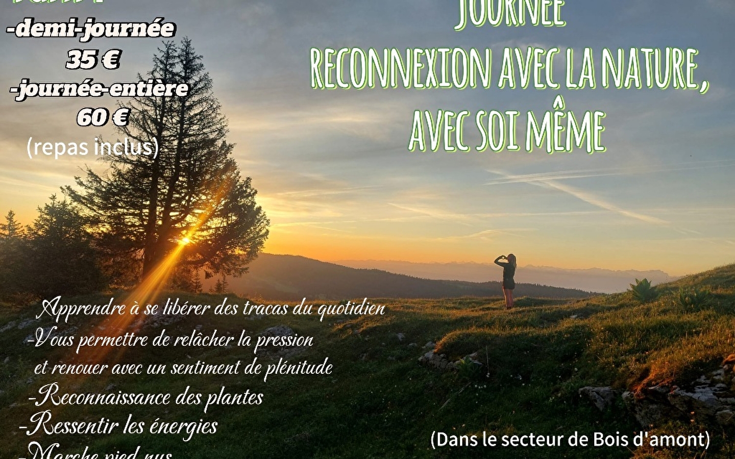 A day to reconnect with nature and yourself