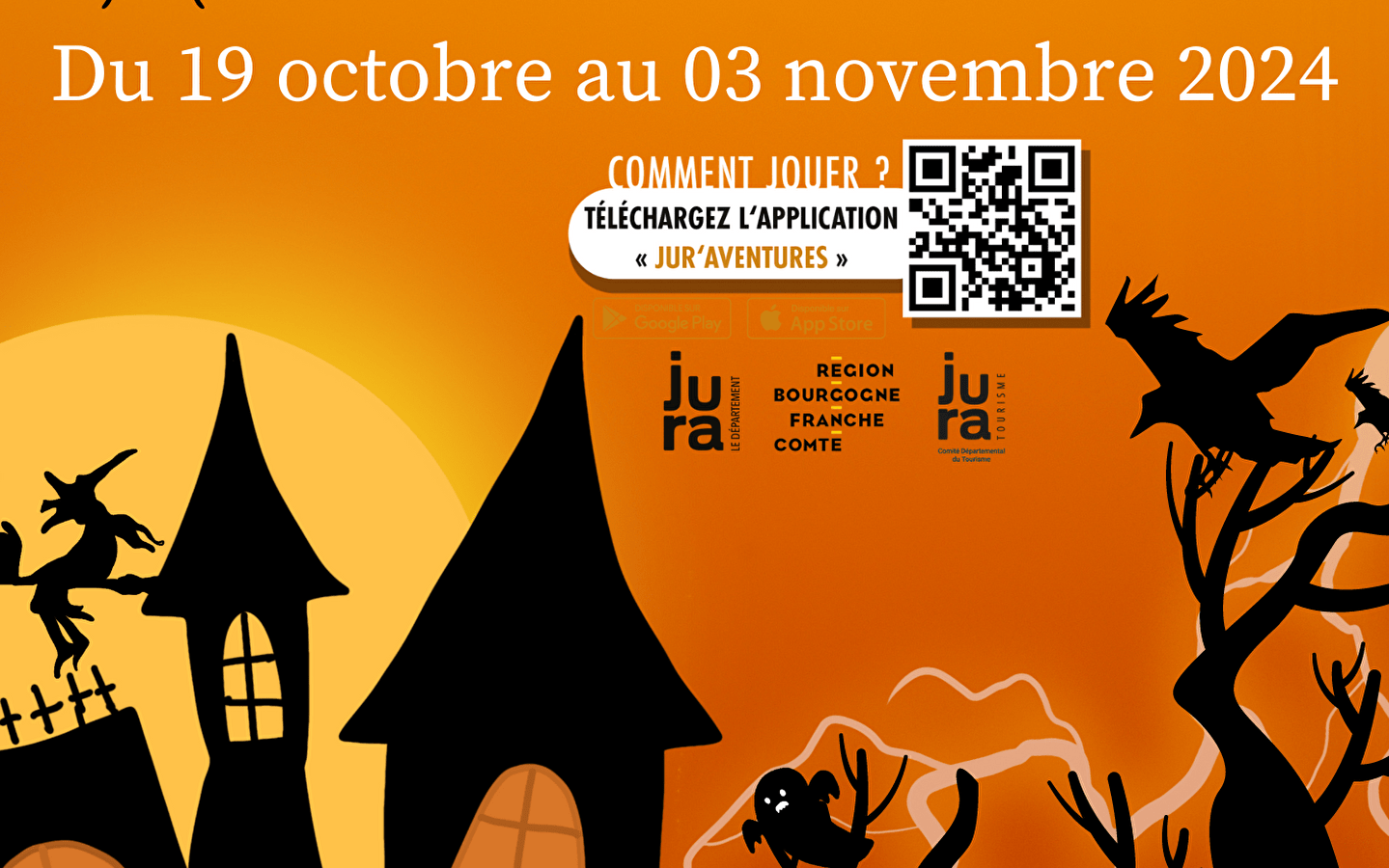 Jur'Halloween: trick-or-treating ghosts in Fort-du-Plasne