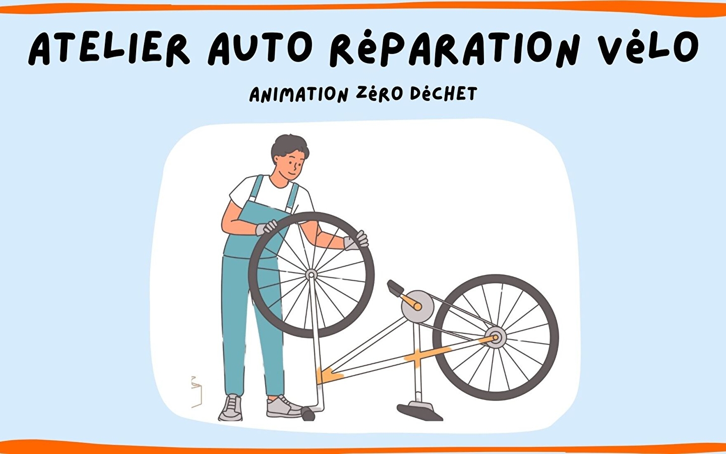 Participatory bike mechanics workshop - zero waste 