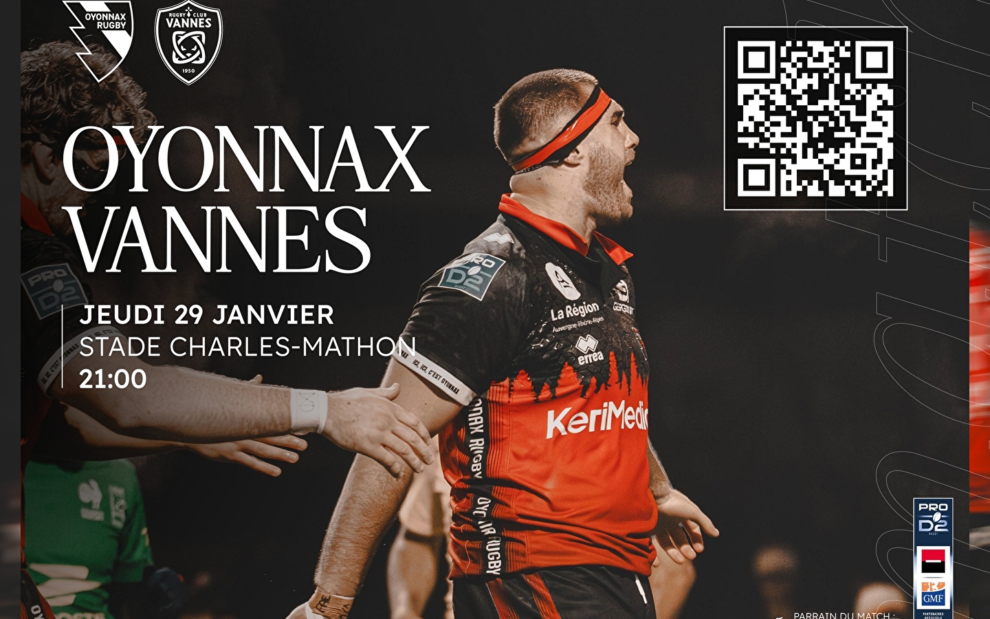 Pro D2 - Oyonnax Rugby reçoit le RC Vannes