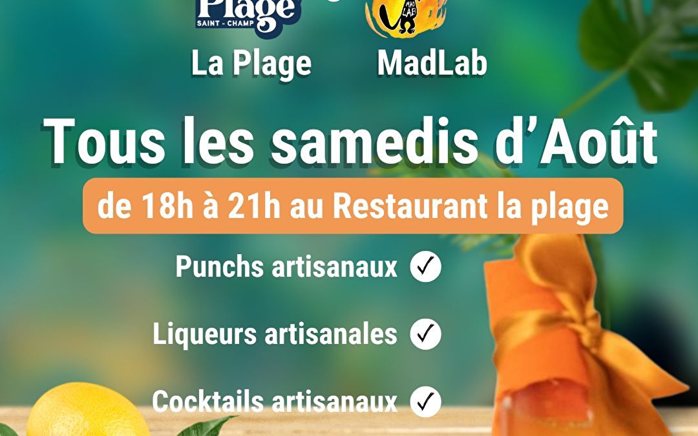 Dégustation de cocktails éxotiques et créations savoyardes