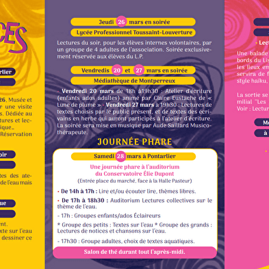 Lecturbulences at Nans sous Sainte Anne