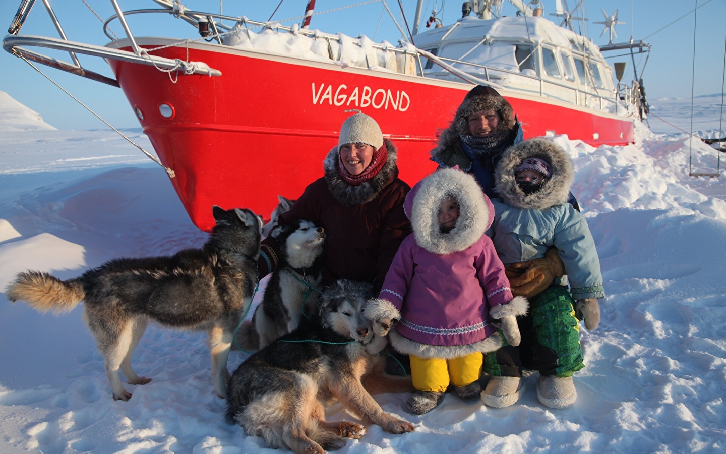 Frozen documentary 'Vagabond, cinq ans pour la banquise' (Vagabond, five years for the ice pack)