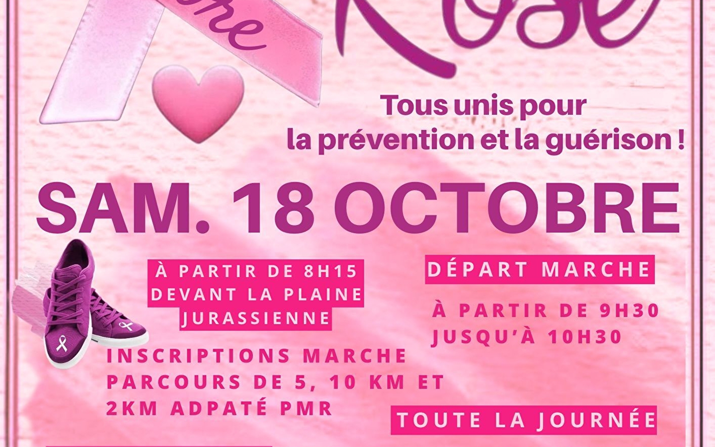 CHAUSSIN EN ROSE - WORKING TOGETHER AGAINST BREAST CANCER