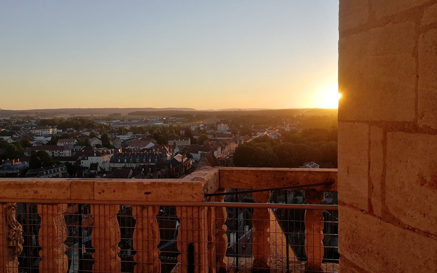 Climb to the Bell Tower of the Collegiate Church - Sunset