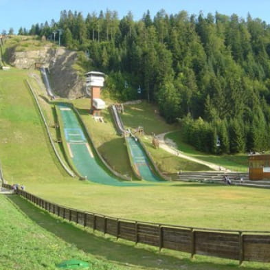 Around the Chaux-Neuve ski jumps