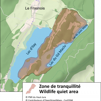 Zone de tranquillité de la vie sauvage - 4 lacs - LA CHAUX-DU-DOMBIEF