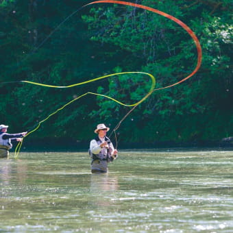 Fishing in the rivers of the Doubs -