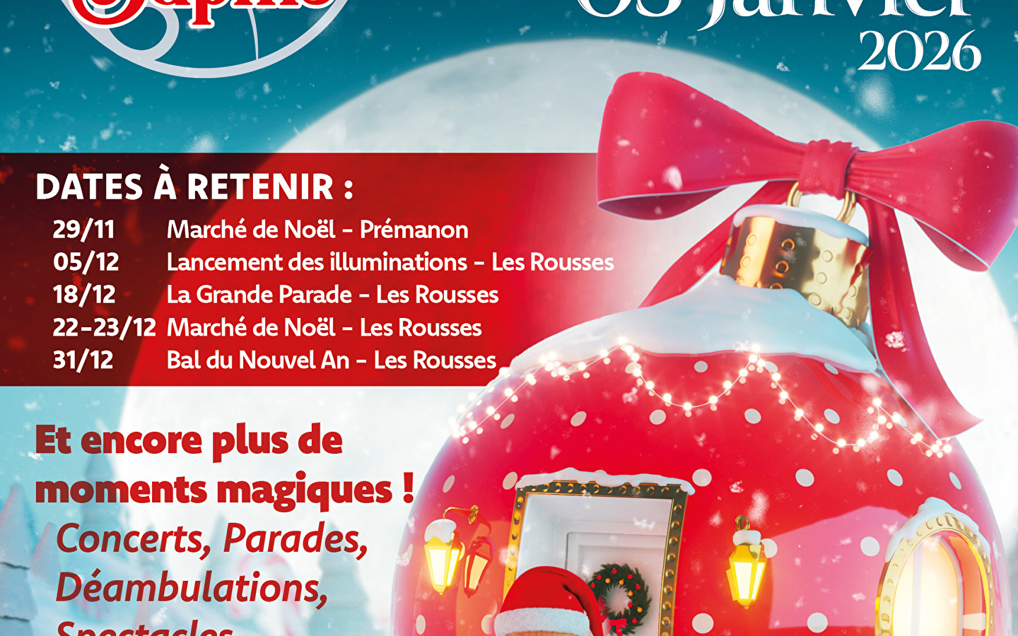 Christmas in the land of fir trees