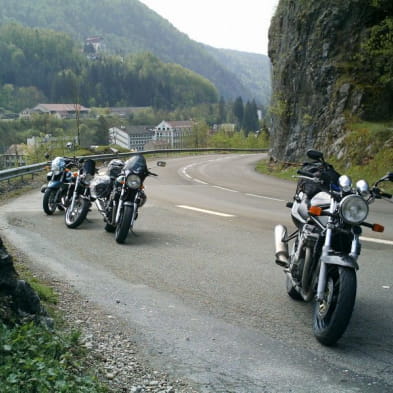 Motorbike trail to discover the Jura