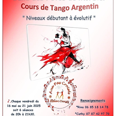 Argentine Tango lessons with Aux Pas Croisés