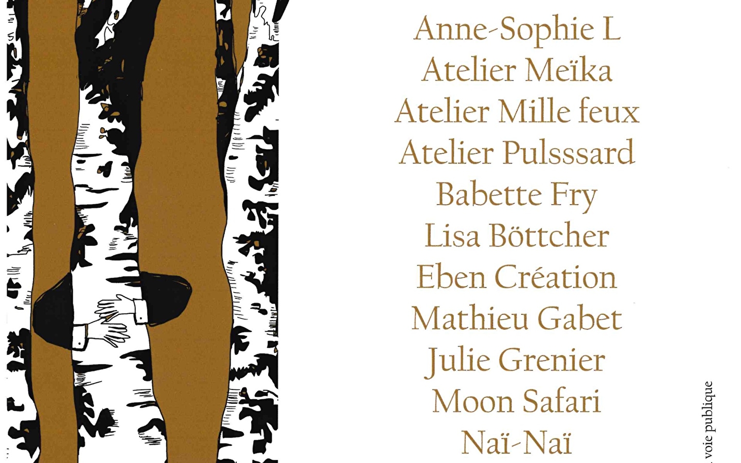 Padouk craftsmen exhibition