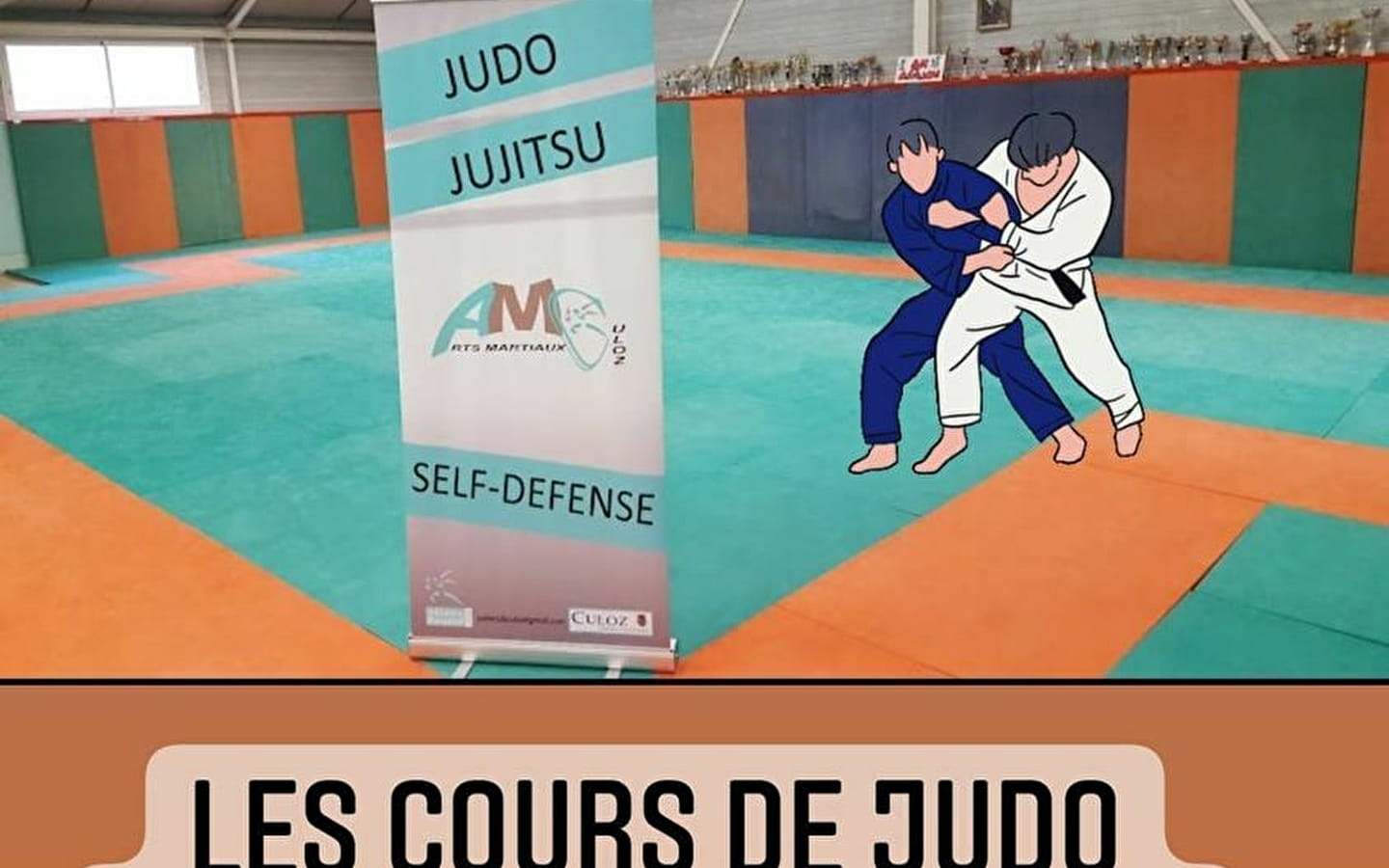 Cours de judo, jujitsu et self défense