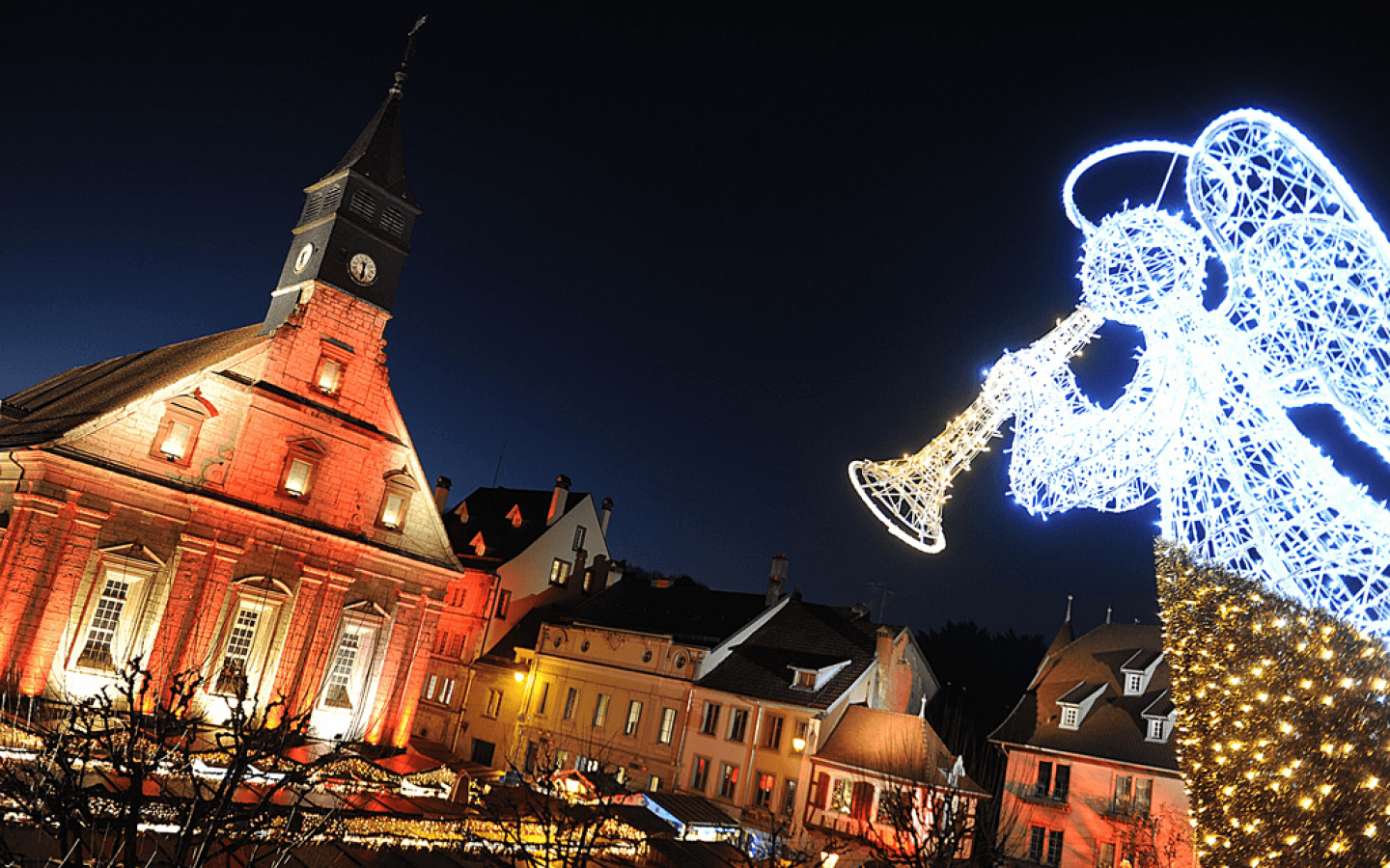 The Christmas Lights of Montbéliard