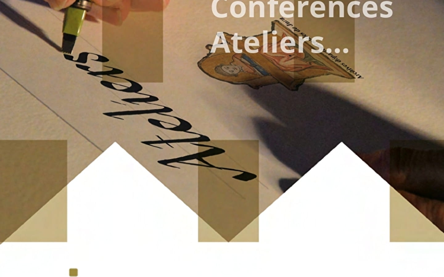 Discover calligraphy and design a lettering