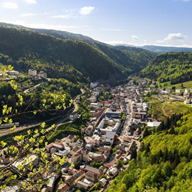 Cluses and viaducts of Morez