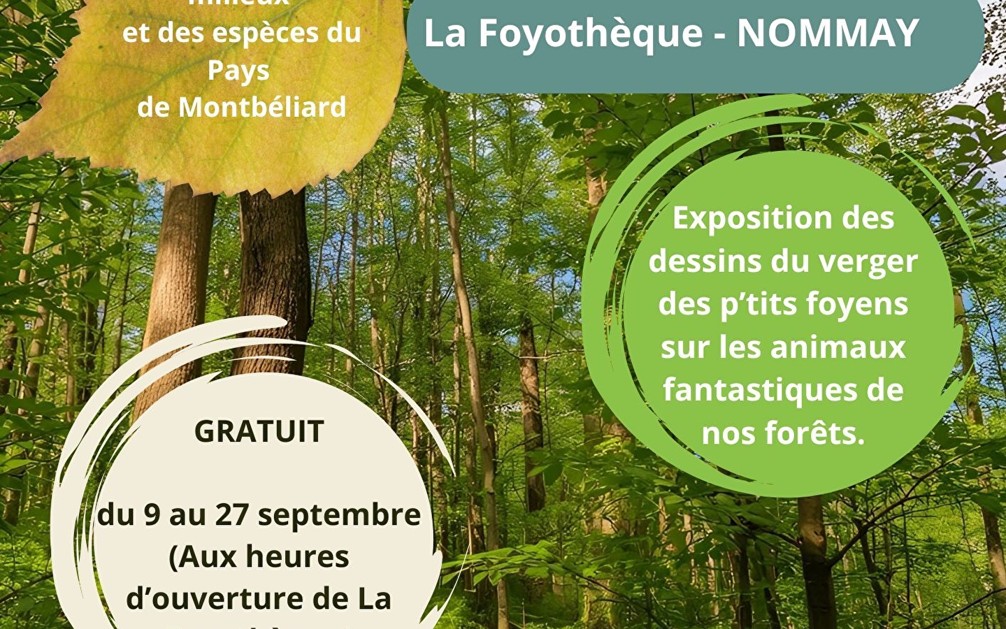 Secret nature of the Montbéliard region exhibition