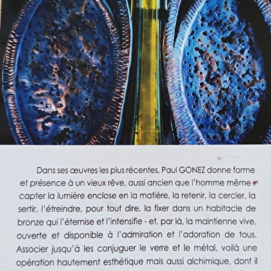 Paul Gonez sculpture exhibition