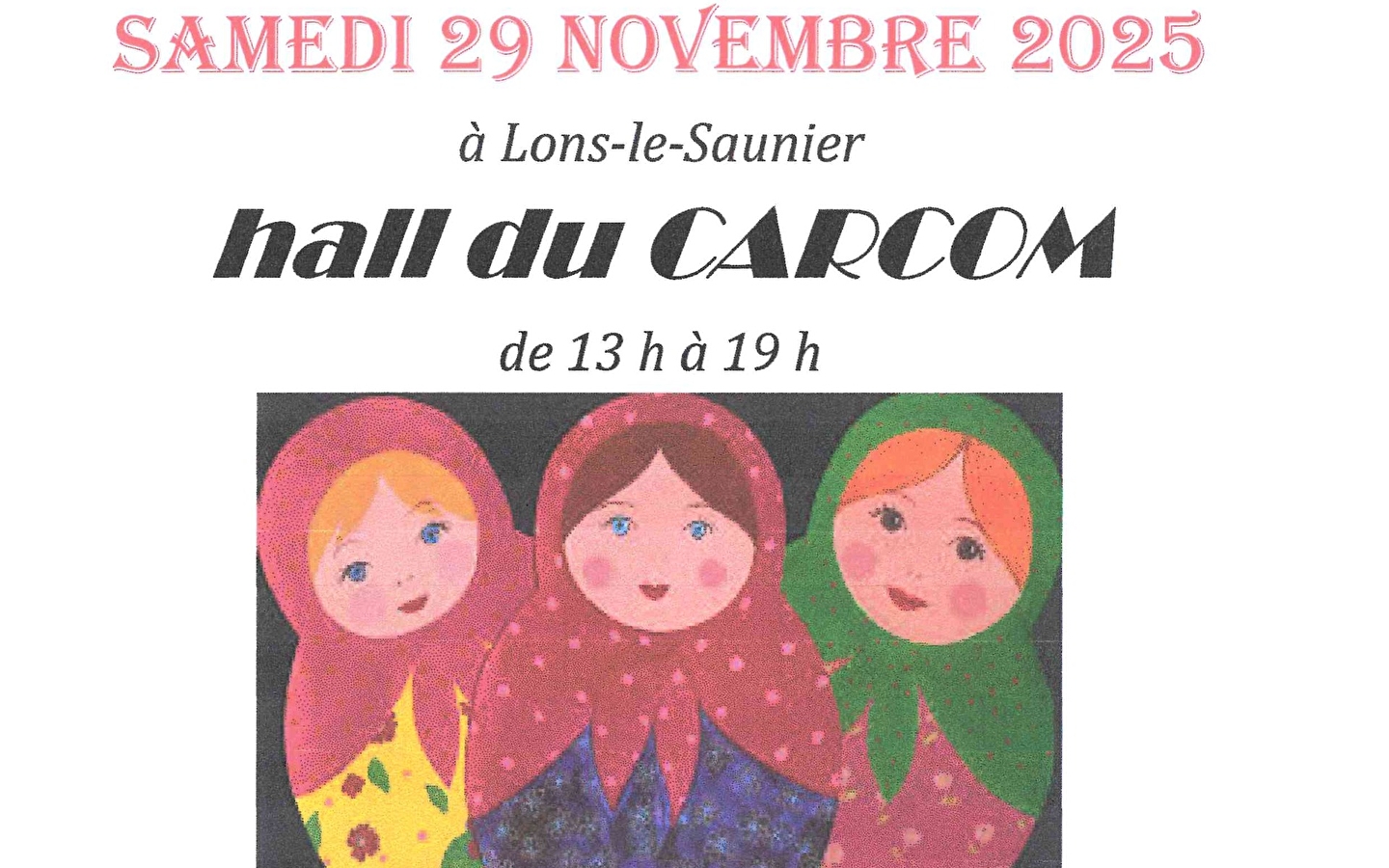 Exhibition and sale of handicrafts 