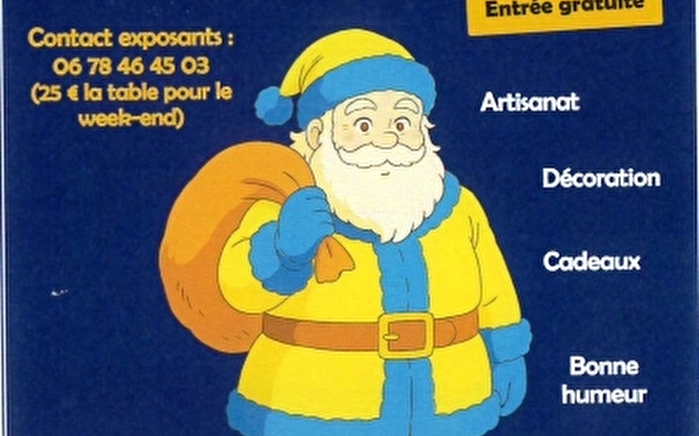 Christmas market in Saint-Ferjeux