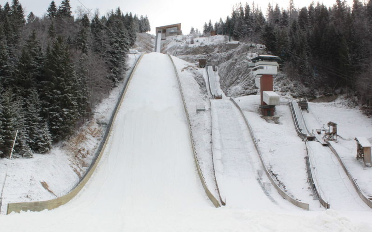 Around the Chaux-Neuve ski jumps