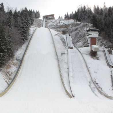 Visit the Chaux-Neuve international ski jumping facilities