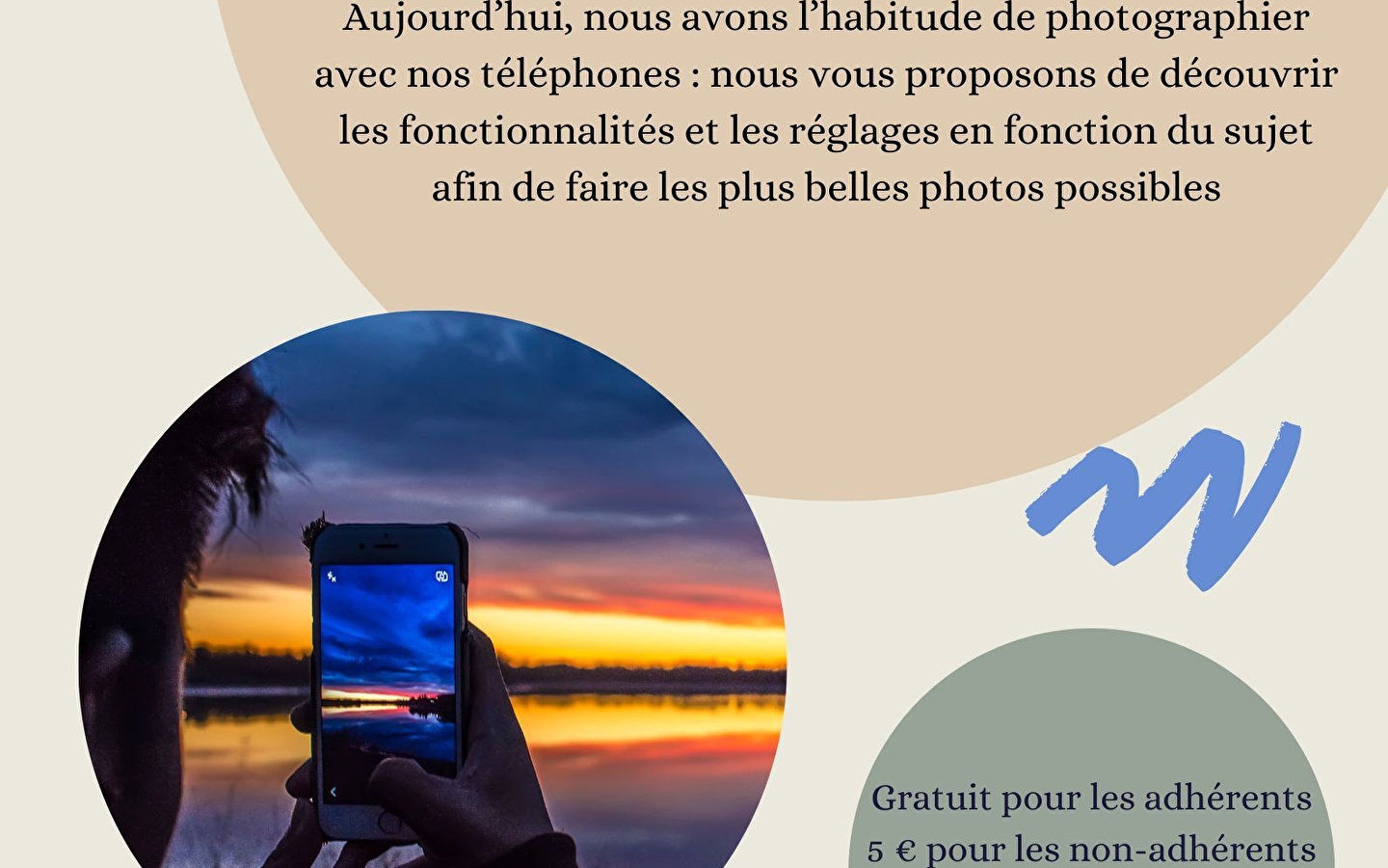 Smartphone photography discovery workshop