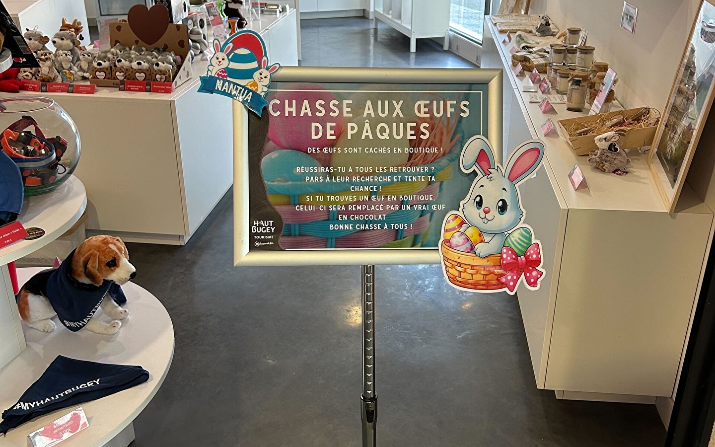 Chasse aux oeufs à l'Office de Tourisme de Nantua