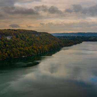 Plage de Doucier - lac de Chalain - DOUCIER